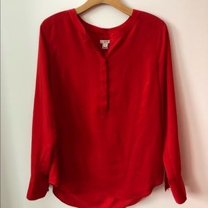 NWT Henley J Crew Factory Top in Medium